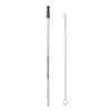 KP9712-MESOSPHERE STAINLESS STRAW WITH SILICONE TIP-Black